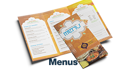menu print